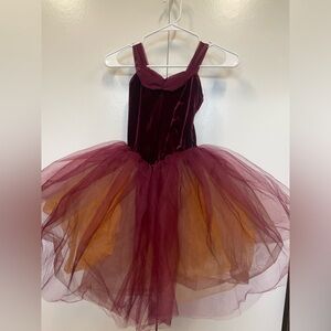 Gorgeous Weissman ballet dance costume with tutu.  Nutcracker, midsummer. Medium